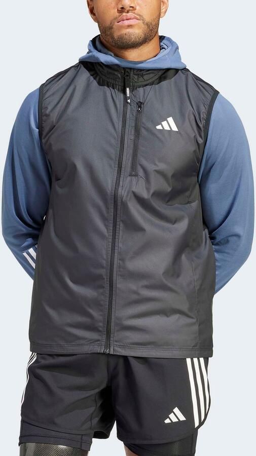 Adidas Terrex Own the Run Bodywarmer Zwart- Heren Zwart - Foto 5