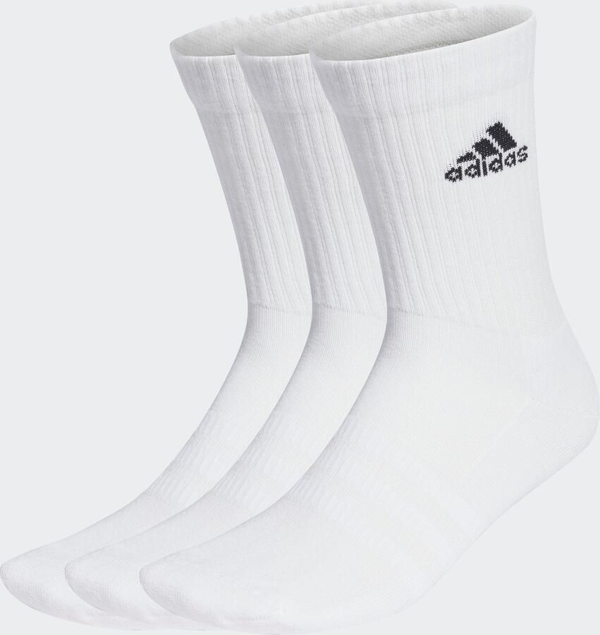 Adidas Sportswear Crew Sokken (3 Pack) Lang Kleding white white black maat: 43-45 beschikbare maaten:43-45 40-42 37-39 - Foto 4