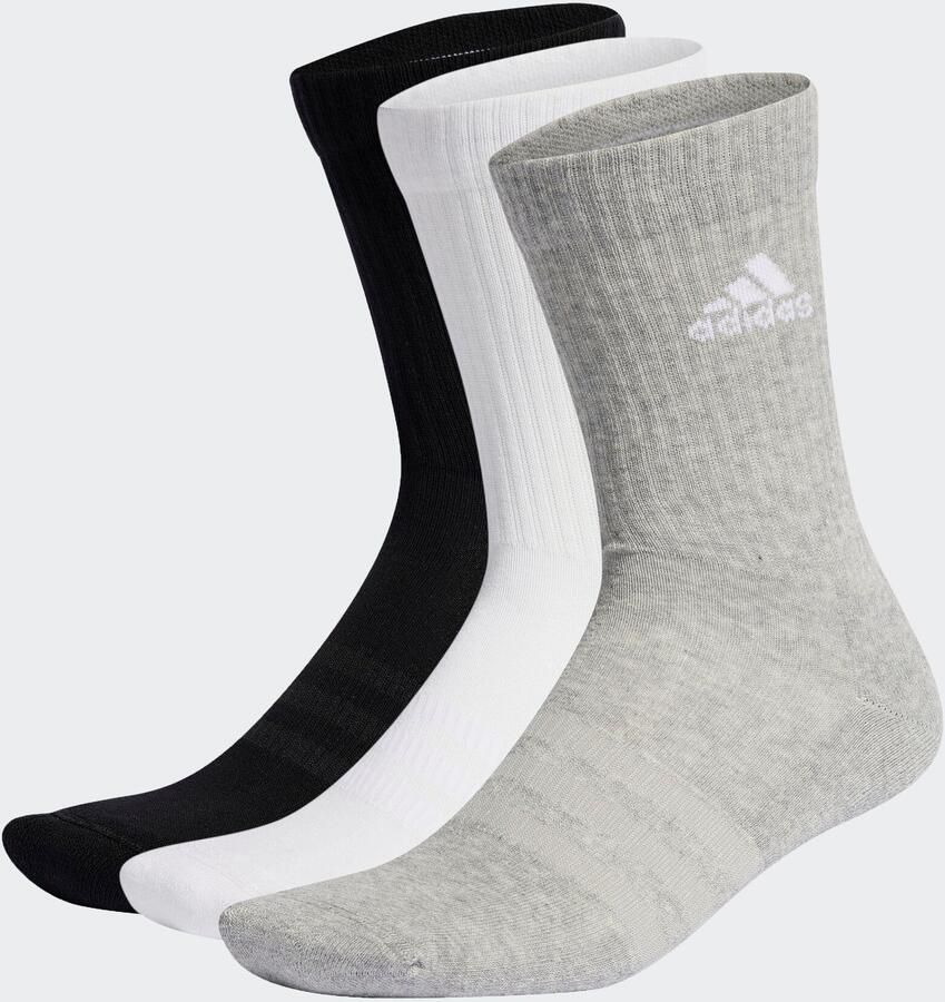 ADIDAS SPORTSWEAR Sokken met labelprint in een set van 3 paar