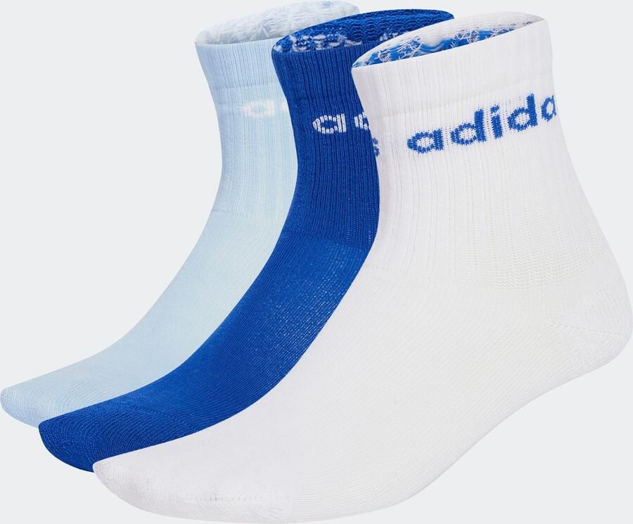 Adidas Perfor ce Functionele sokken LIN KIDS CRW 3P - Foto 3