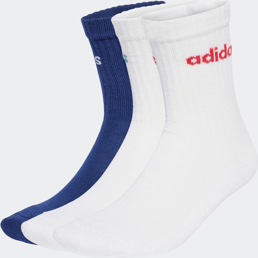 Adidas Perfor ce Functionele sokken LINEAR CREW CUSHIONED SOCKS 3 PAAR (3 paar) - Foto 4