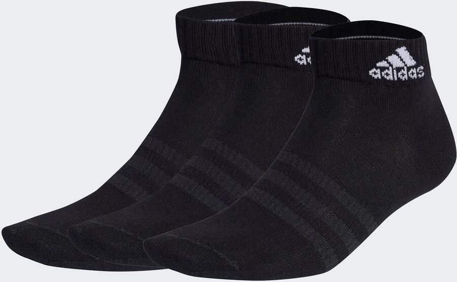 Adidas Perfor ce Functionele sokken THIN AND LIGHT ANKLE SOKKEN 3 PAAR (3 paar)