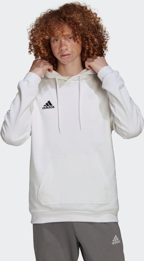 Adidas Entrada Hoodie White Black- Heren White Black - Foto 4