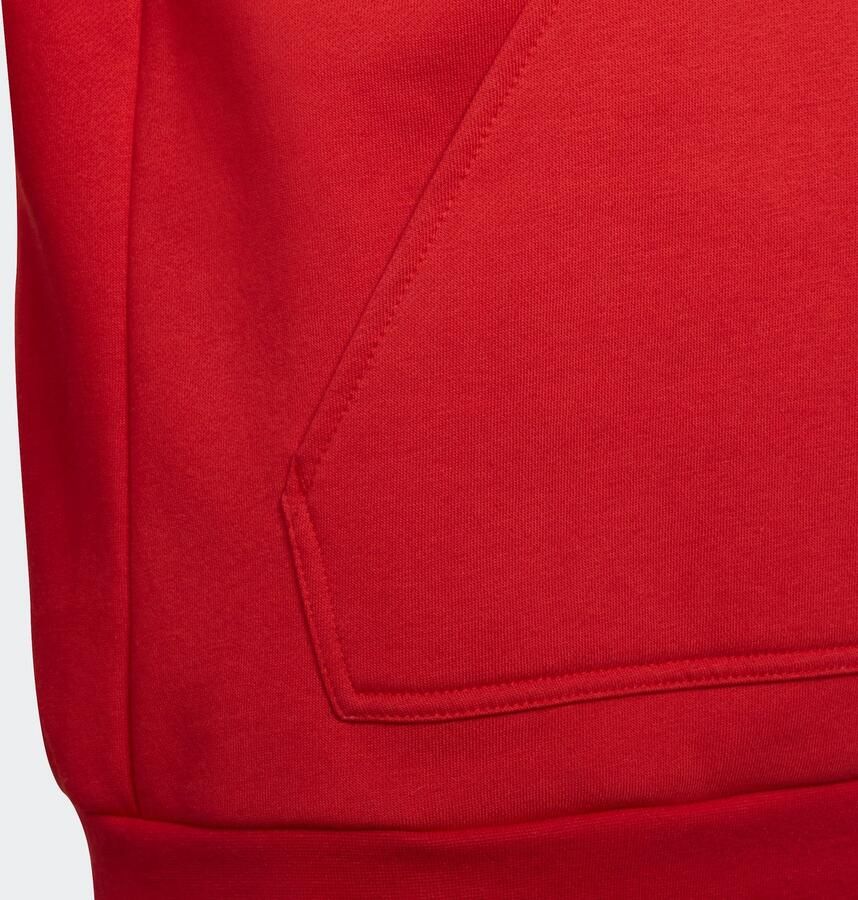 Adidas Performance Junior sporthoodie rood Sportsweater Jongens Meisjes Katoen Capuchon 116 - Foto 2