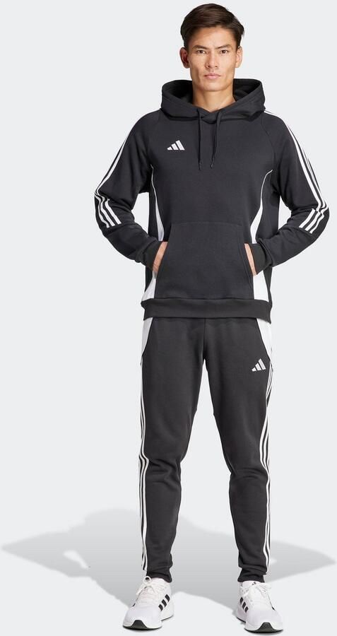 Adidas Northern Ireland Tiro 24 Hoodie Black White- Heren Black White - Foto 6