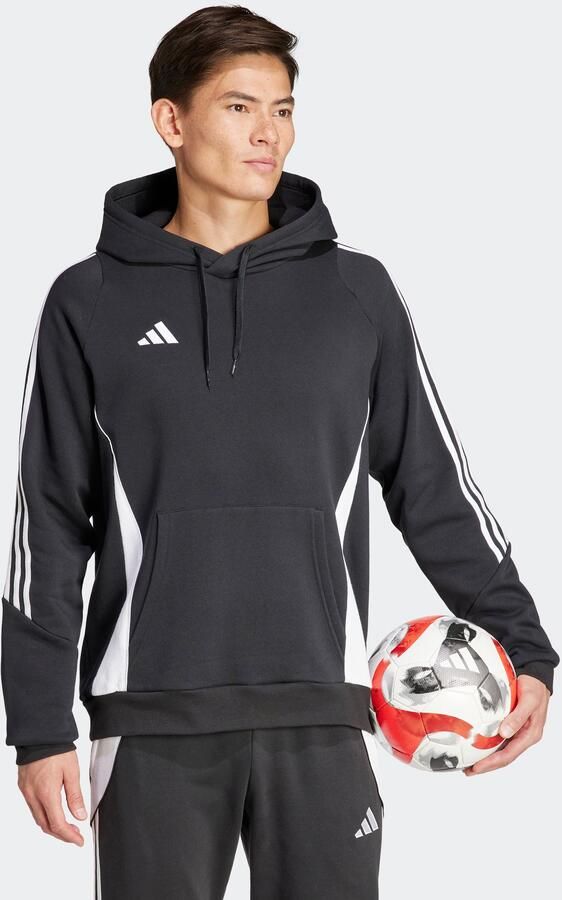 Adidas Northern Ireland Tiro 24 Hoodie Black White- Heren Black White - Foto 4