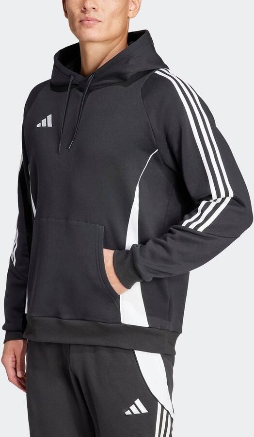 Adidas Northern Ireland Tiro 24 Hoodie Black White- Heren Black White - Foto 5