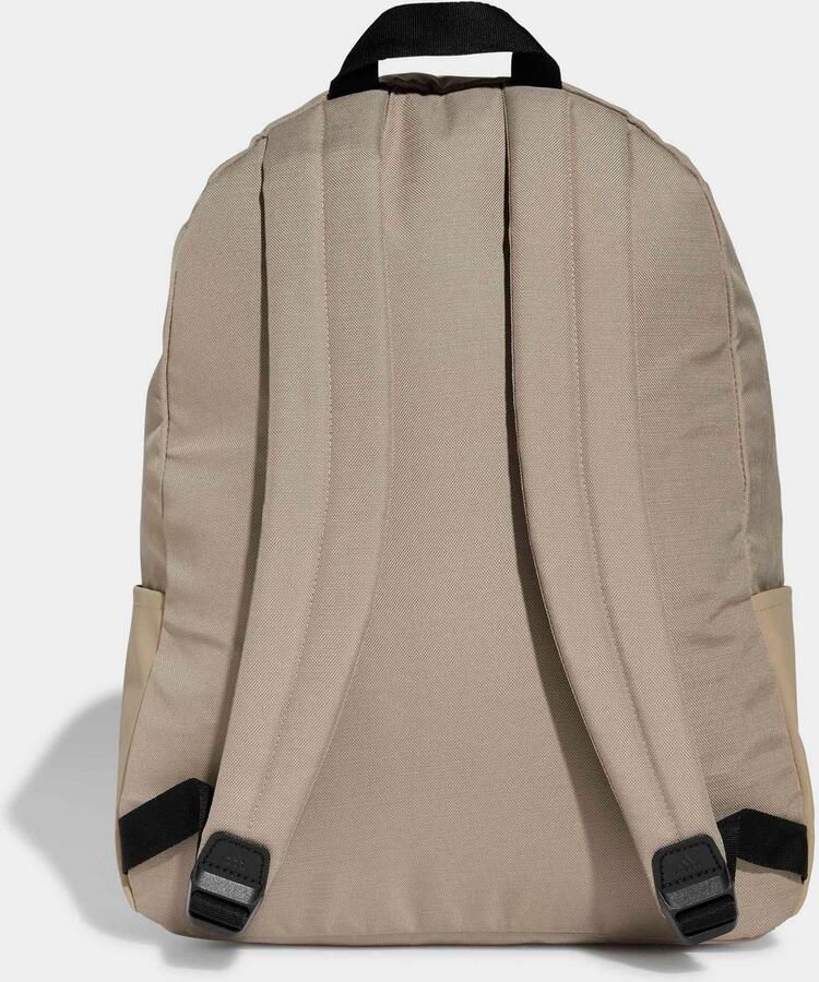 Adidas Klassieke Horizontale 3 Strepen Rugzak Beige Unisex - Foto 2