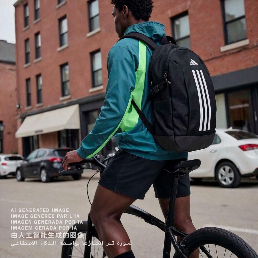 Adidas Originals POWER VII Rugzak Unisex Rugzakken zwart Maat ONE SIZE Accessoires - Foto 2