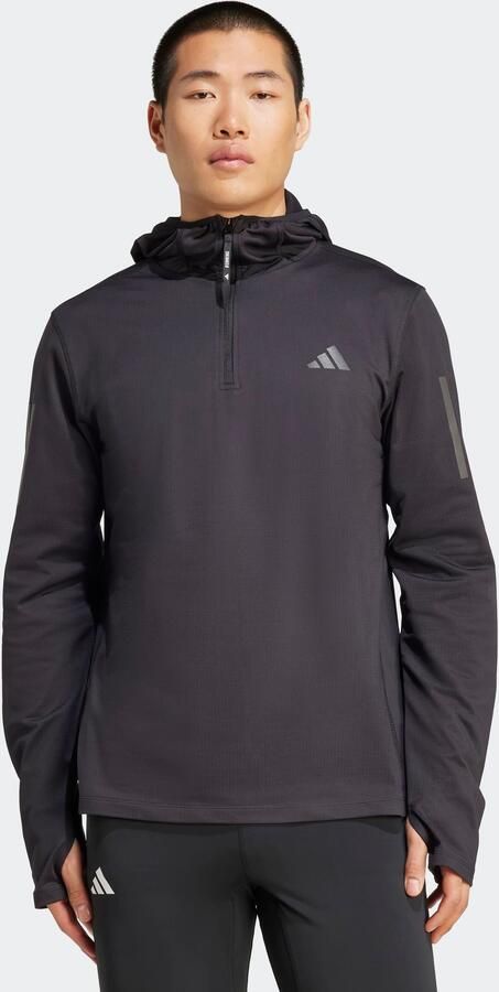 Adidas Own The Run Winterized Hoodie Met Halve Rits - Foto 6