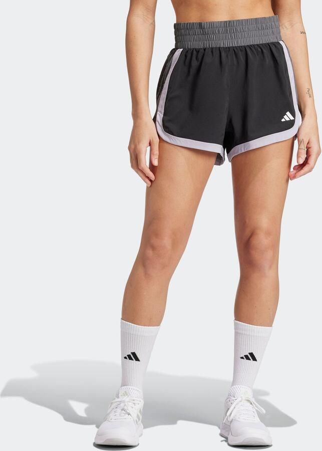 Adidas Pacer Woven Training Colorblock High-Rise Short - Foto 5