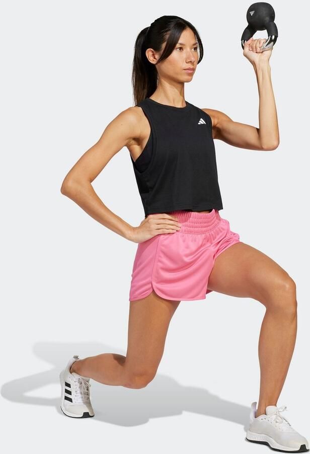 Adidas Performance Short PACER KNIT HIGH Trainingsshorts van zacht materiaal ademend (1-delig) - Foto 4