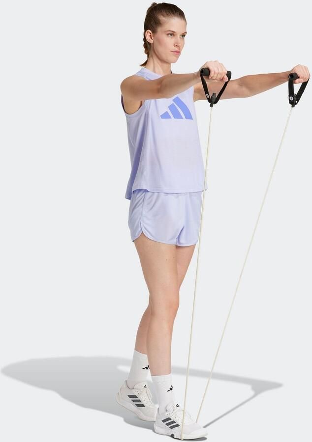 Adidas Performance Short PACER KNIT HIGH Trainingsshorts van zacht materiaal ademend (1-delig) - Foto 4