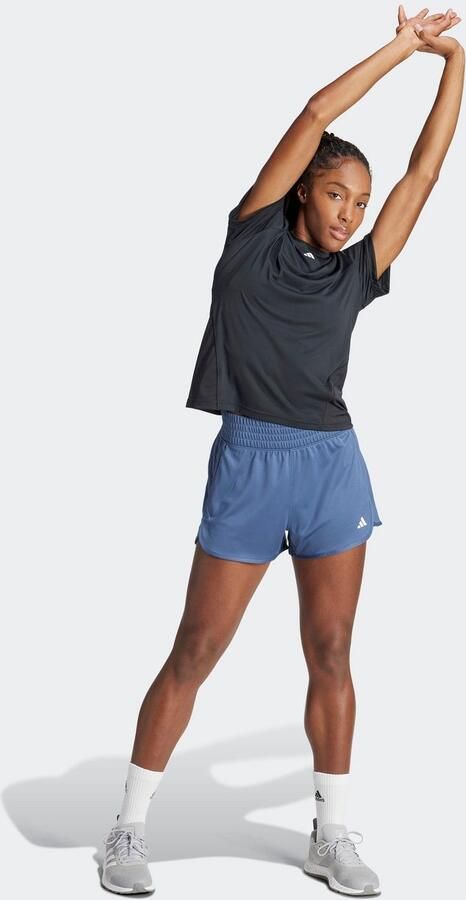 Adidas Performance Short PACER KNIT HIGH Trainingsshorts van zacht materiaal ademend (1-delig) - Foto 7