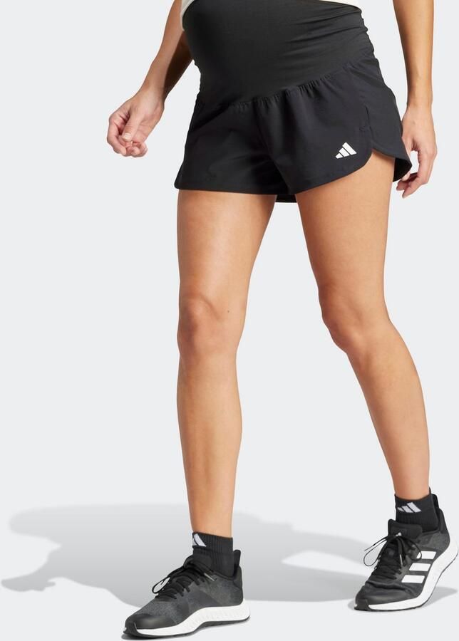 Adidas Performance Short PACER MATERNITY Trainingsshorts voor zwangere vrouwen losjes gesneden (1-delig) - Foto 7