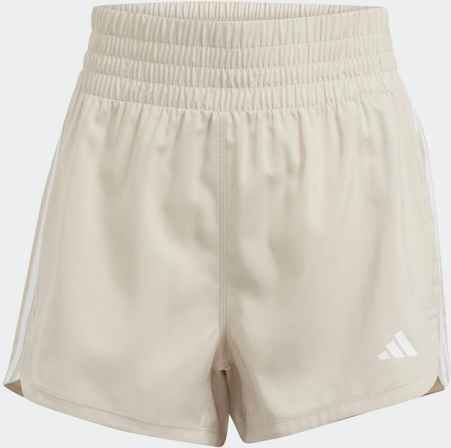 Adidas Perfor ce Short PACER WVN HIGH Geweven trainingsshorts met hoge taille (1-delig)