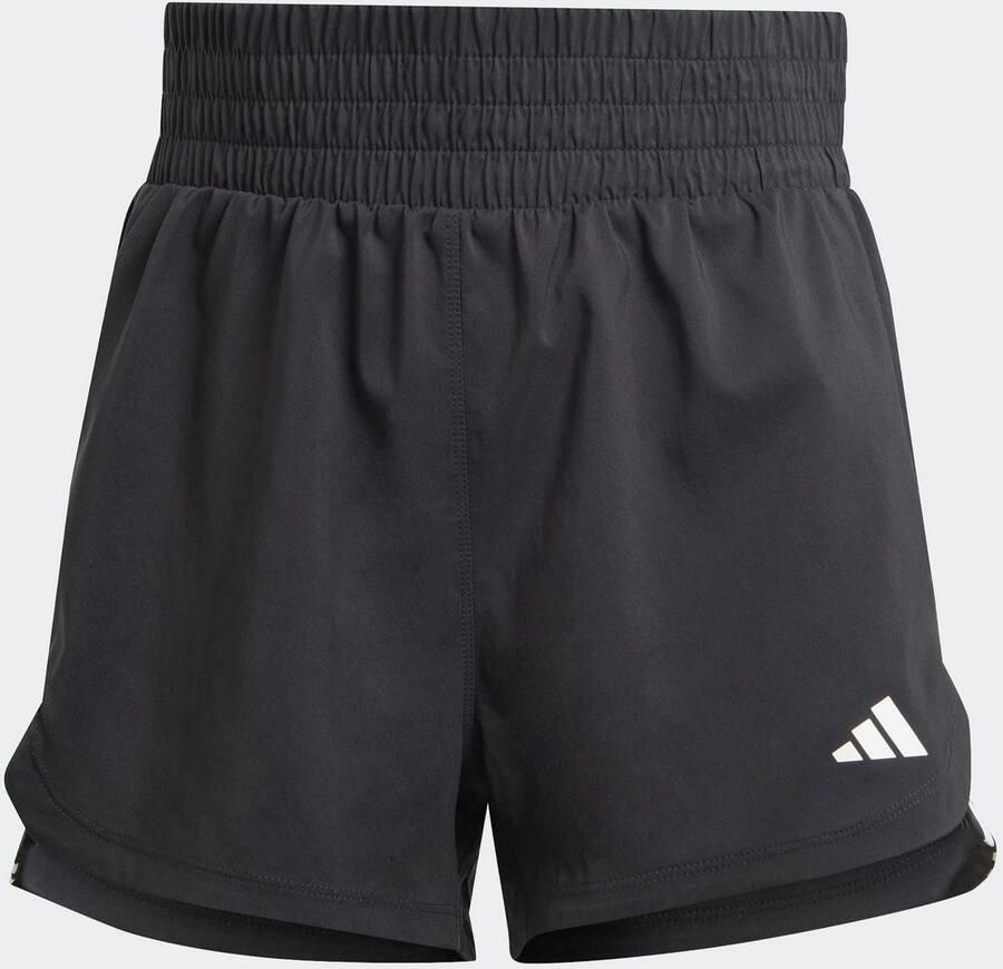 Adidas Performance Short PACER WVN HIGH Geweven trainingsshorts met hoge taille (1-delig)