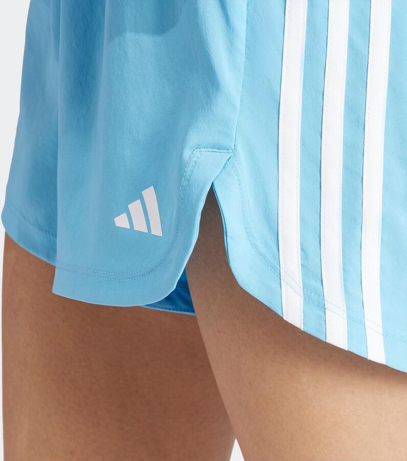 Adidas Performance Short PACER WVN HIGH Geweven trainingsshorts met hoge taille (1-delig)