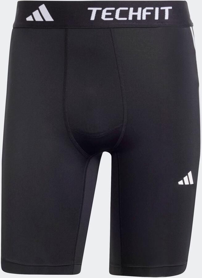 Adidas TECHFIT Compression Training 3-Stripes Korte Legging - Foto 2