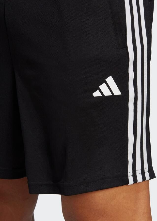 Adidas Train Essentials Piqué 3-Stripes Trainingsshort Zwart- Heren Zwart - Foto 3