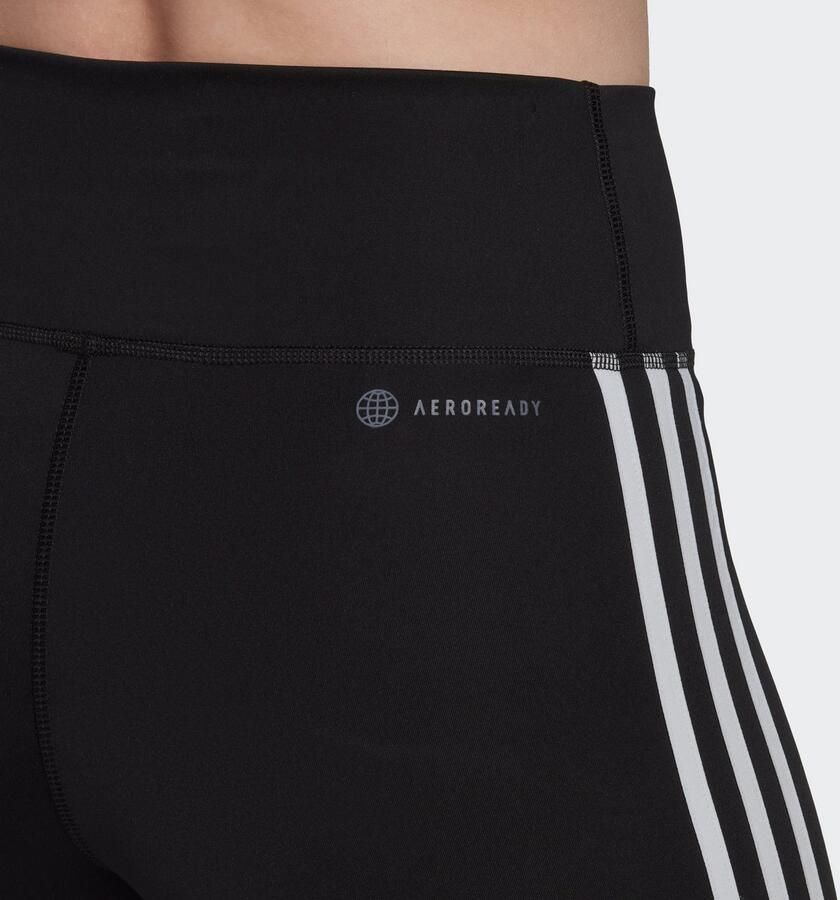 Adidas Originals Dames Essentials 3-Stripes High-Waisted Training Shorts Black Dames - Foto 5