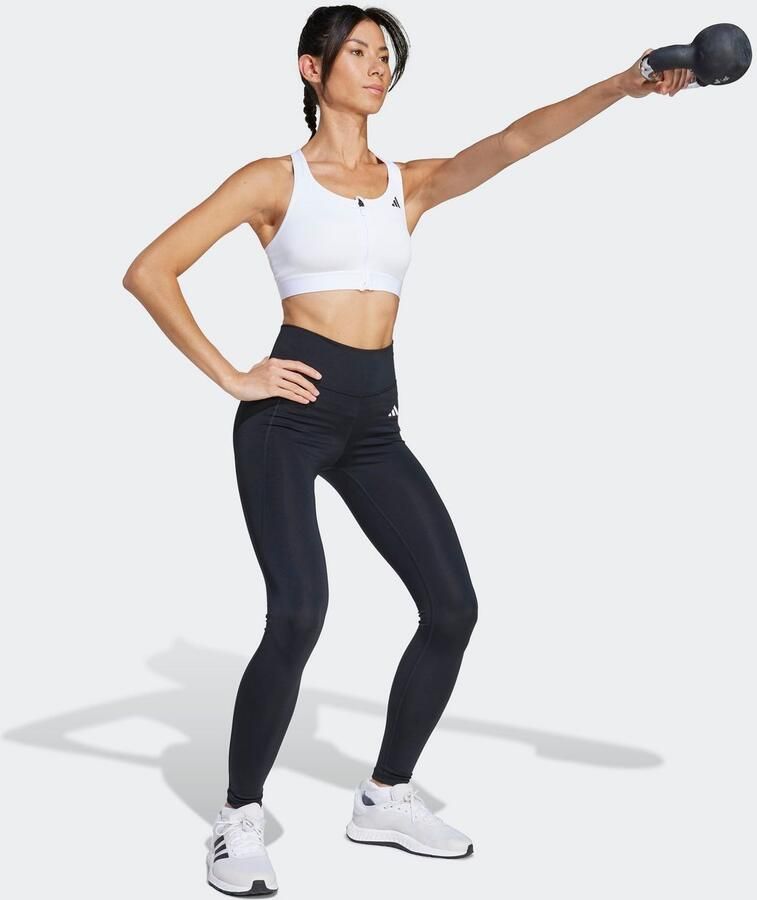 Adidas Perfor ce Sport-bh PWRCT MS ZIP (1-delig) - Foto 3