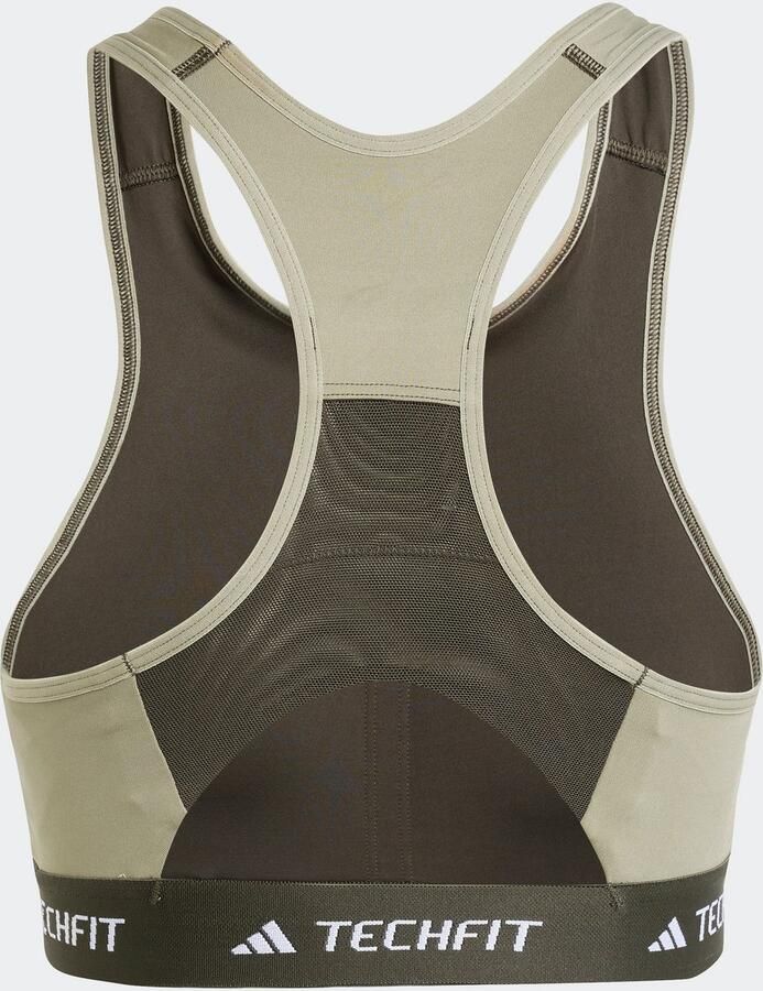 Adidas TECHFIT Medium-Support High-Neck Colorblock Beha - Foto 3