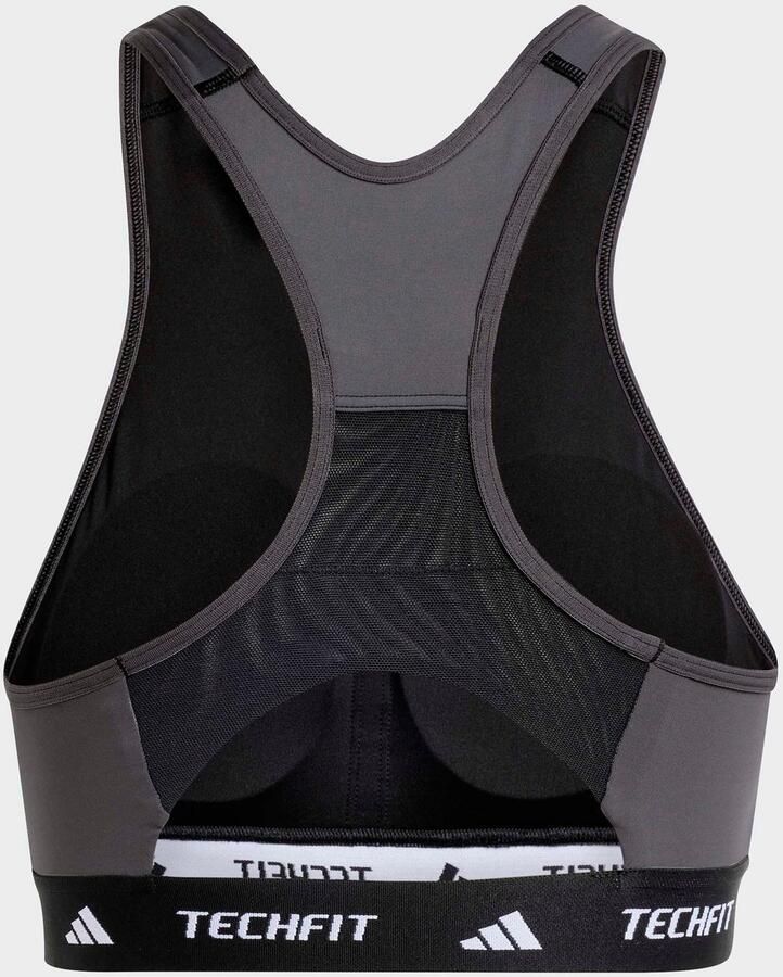 Adidas TECHFIT Medium-Support High-Neck Colorblock Beha - Foto 3