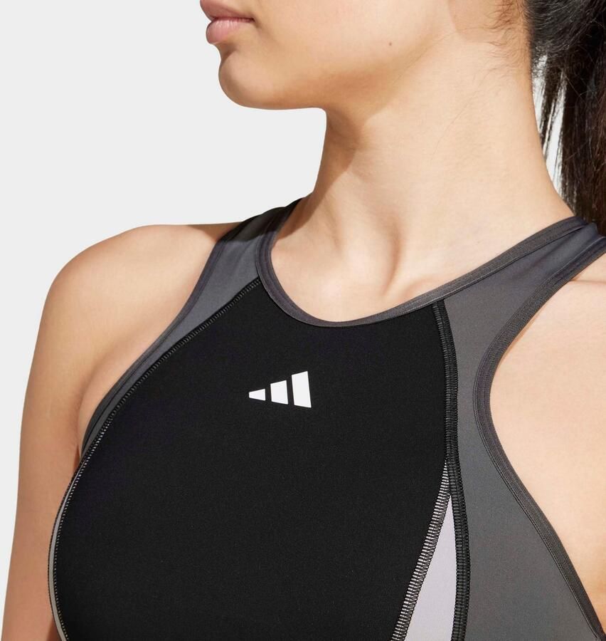 Adidas TECHFIT Medium-Support High-Neck Colorblock Beha - Foto 2