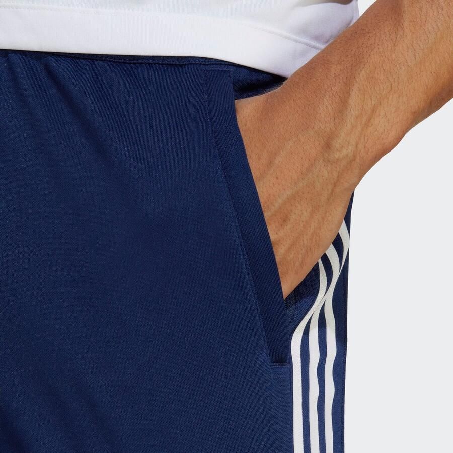 Adidas Train Essentials 3-Stripes Training Broek Blauw- Heren Blauw