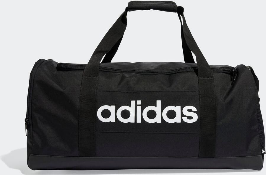 Adidas Originals Linear Duffel M Unisex Sporttassen & Gymbags zwart Maat ONE SIZE Accessoires - Foto 5