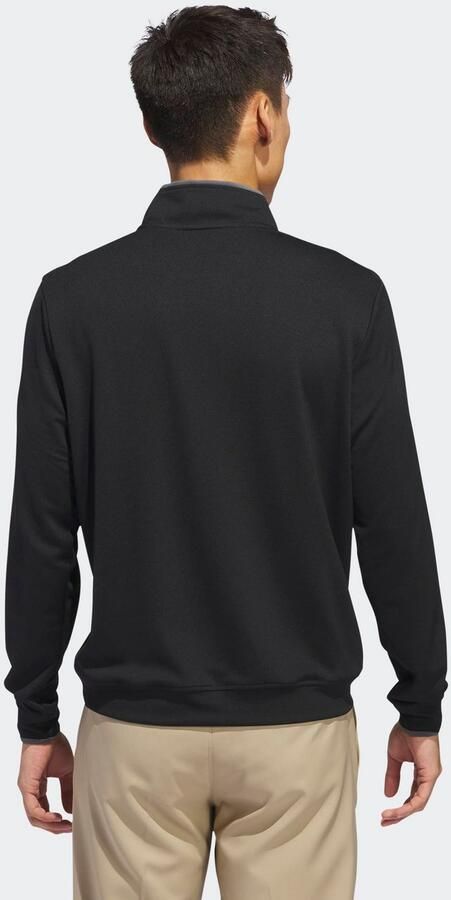 Adidas Lichtgewicht Top met Halflange Rits Zwart- Heren Zwart - Foto 6