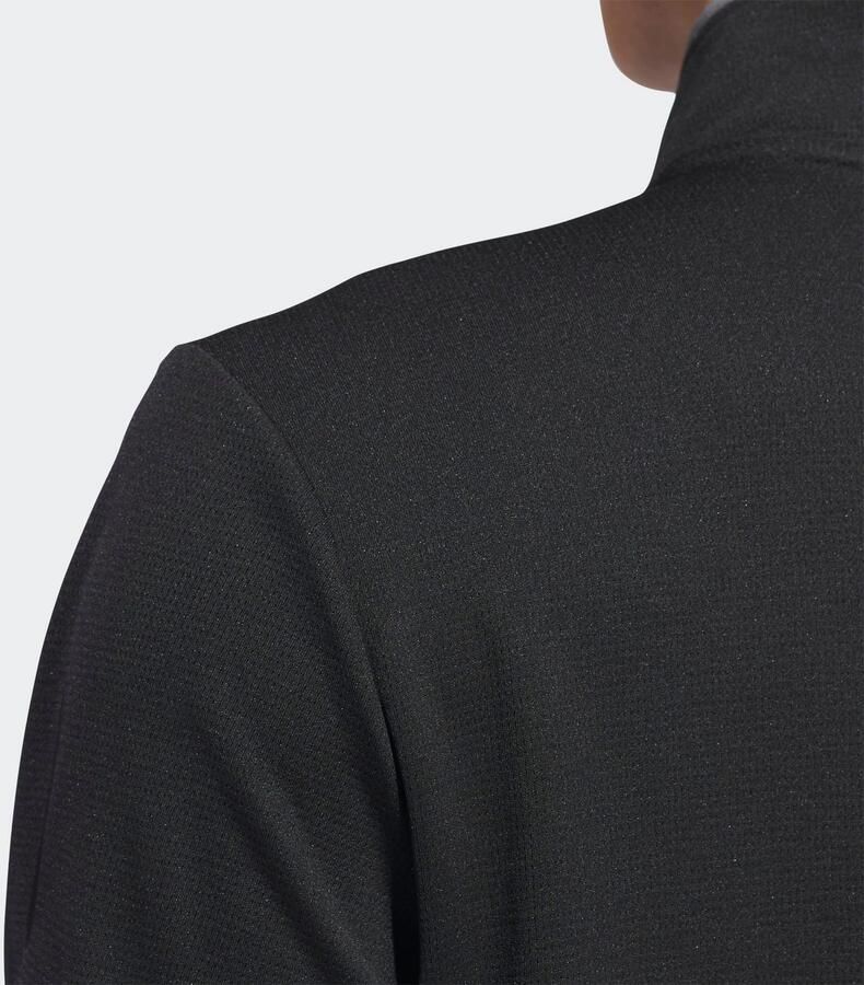 Adidas Lichtgewicht Top met Halflange Rits Zwart- Heren Zwart - Foto 2
