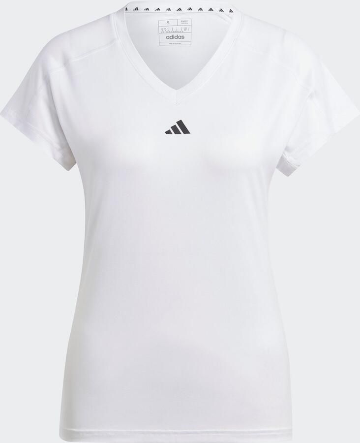 Adidas Performance T-shirt AEROREADY TRAIN ESSENTIALS MINIMAL BRANDING V-NECK - Foto 4