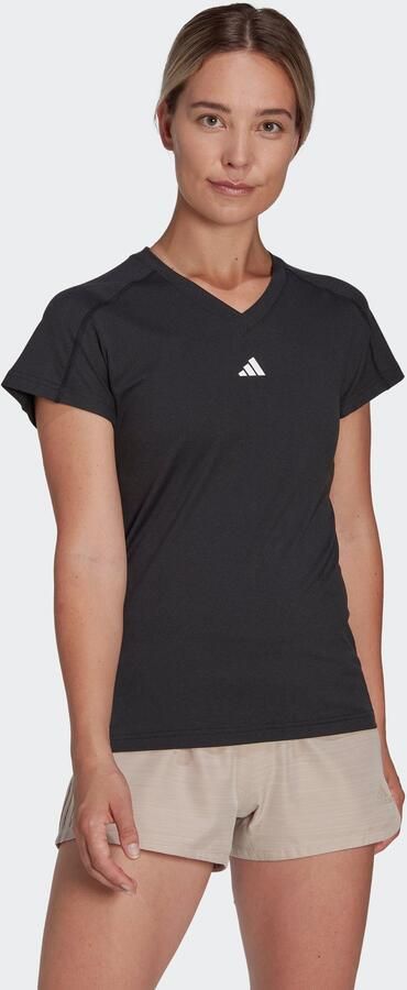 Adidas Performance T-shirt AEROREADY TRAIN ESSENTIALS MINIMAL BRANDING V-NECK - Foto 8