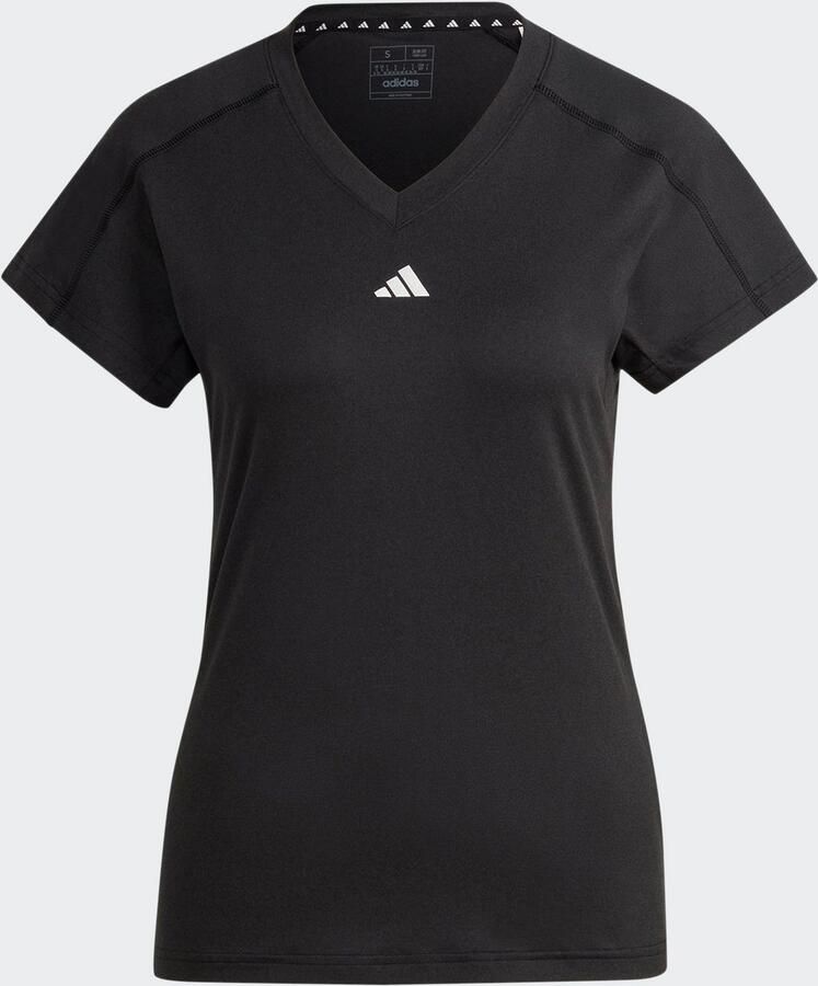 Adidas Performance T-shirt AEROREADY TRAIN ESSENTIALS MINIMAL BRANDING V-NECK - Foto 3