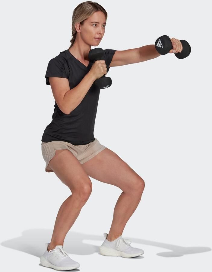 Adidas Performance T-shirt AEROREADY TRAIN ESSENTIALS MINIMAL BRANDING V-NECK - Foto 4