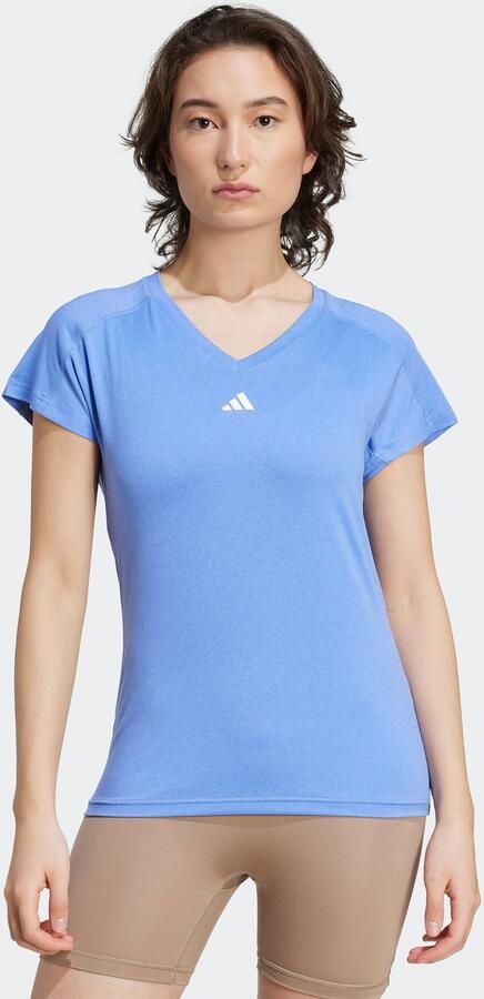Adidas Perfor ce T-shirt AEROREADY TRAIN ESSENTIALS MINIMAL BRANDING V-NECK - Foto 6