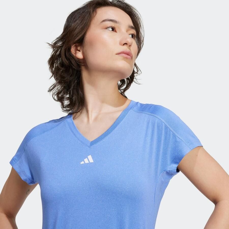 Adidas Perfor ce T-shirt AEROREADY TRAIN ESSENTIALS MINIMAL BRANDING V-NECK