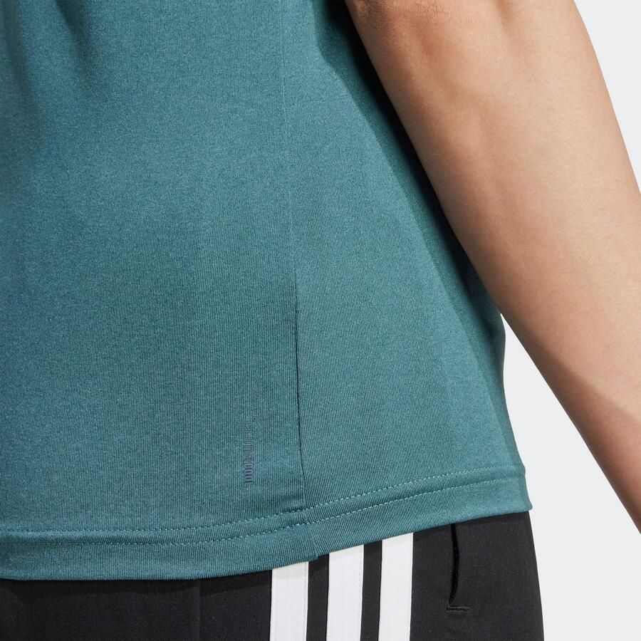 Adidas Performance T-shirt AEROREADY TRAIN ESSENTIALS MINIMAL BRANDING V-NECK