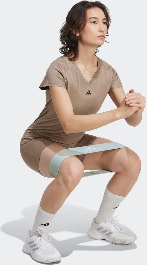 Adidas Perfor ce T-shirt AEROREADY TRAIN ESSENTIALS MINIMAL BRANDING V-NECK - Foto 5