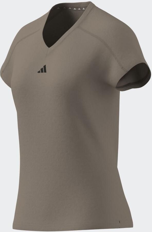 Adidas Perfor ce T-shirt AEROREADY TRAIN ESSENTIALS MINIMAL BRANDING V-NECK - Foto 4