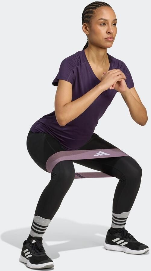 Adidas Performance T-shirt AEROREADY TRAIN ESSENTIALS MINIMAL BRANDING V-NECK - Foto 5