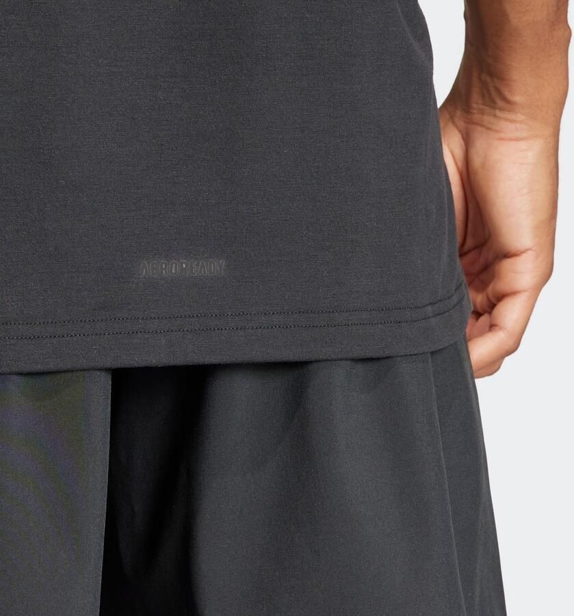 Adidas Designed for Training Workout T-shirt Zwart- Heren Zwart - Foto 8