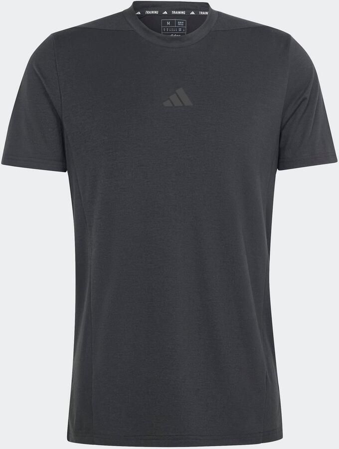 Adidas Designed for Training Workout T-shirt Zwart- Heren Zwart - Foto 3