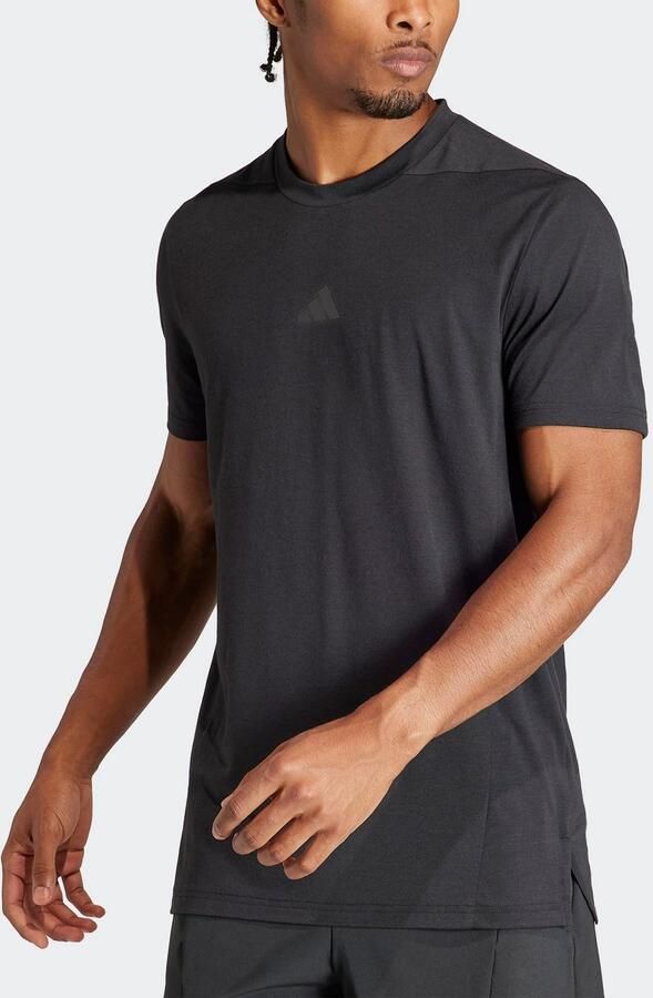 Adidas Designed for Training Workout T-shirt Zwart- Heren Zwart - Foto 5