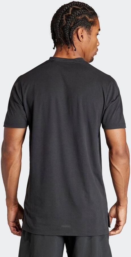 Adidas Designed for Training Workout T-shirt Zwart- Heren Zwart - Foto 7