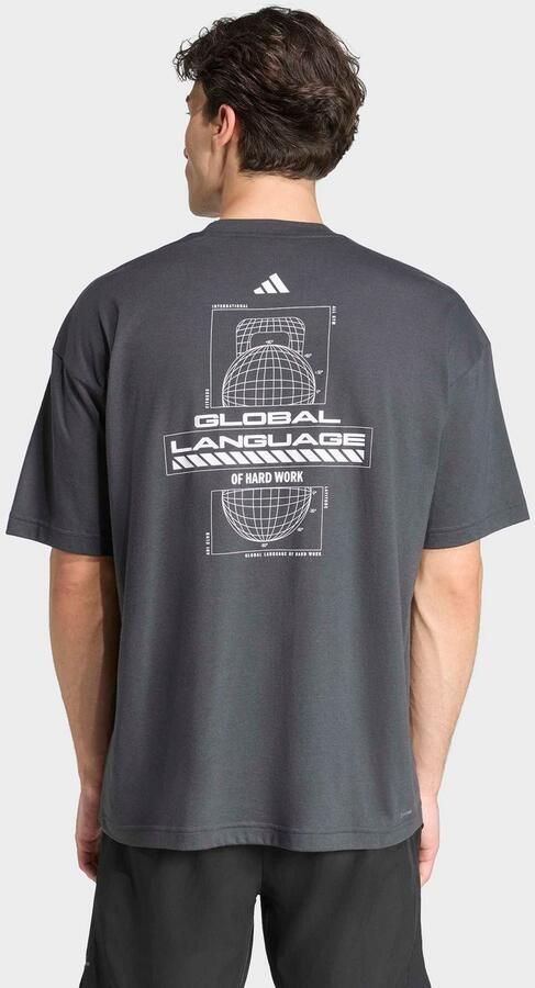 Adidas Perfor ce T-shirt GFX TEE GLOB Q4 - Foto 5