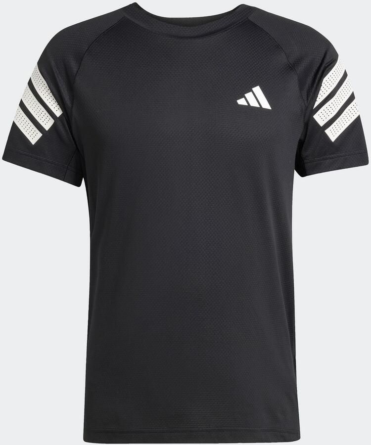 Adidas Icon 3-Stripes T-shirt Zwart- Heren Zwart - Foto 2