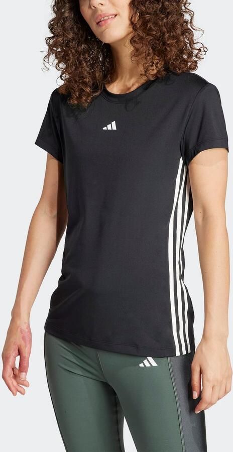 Adidas Hyperglam Short Sleeve T-Shirt Black- Dames Black - Foto 4
